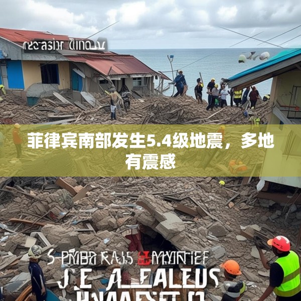 菲律宾南部发生5.4级地震，多地有震感