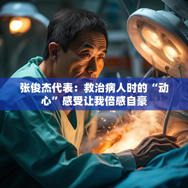 张俊杰代表：救治病人时的“动心”感受让我倍感自豪