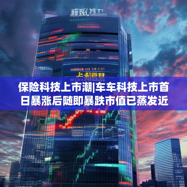保险科技上市潮|车车科技上市首日暴涨后随即暴跌市值已蒸发近99% 营收增速放缓应收账款却高增