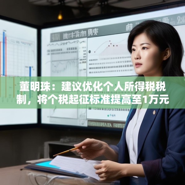 董明珠：建议优化个人所得税税制，将个税起征标准提高至1万元