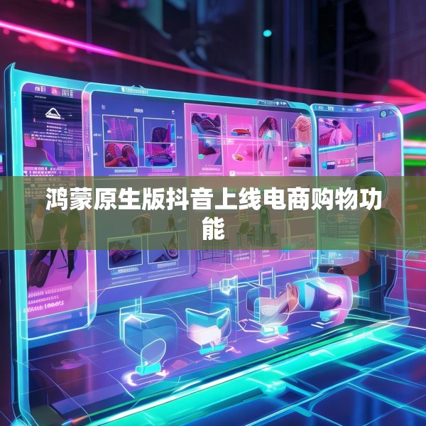 鸿蒙原生版抖音上线电商购物功能