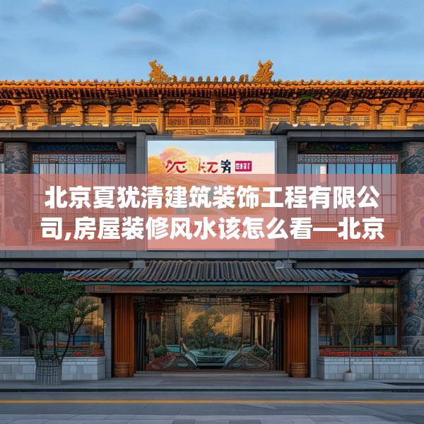 北京夏犹清建筑装饰工程有限公司,房屋装修风水该怎么看—北京夏犹清建筑装饰工程有限公司399.a275b276c279fgy.286uyk
