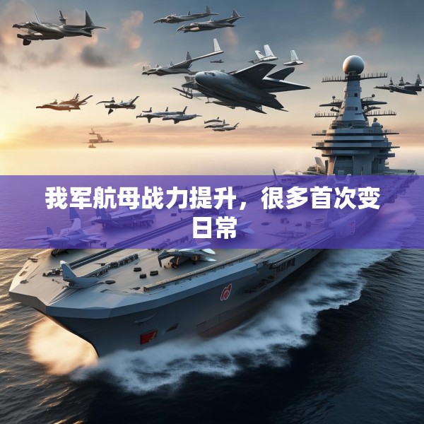 我军航母战力提升，很多首次变日常