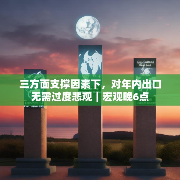 三方面支撑因素下，对年内出口无需过度悲观｜宏观晚6点