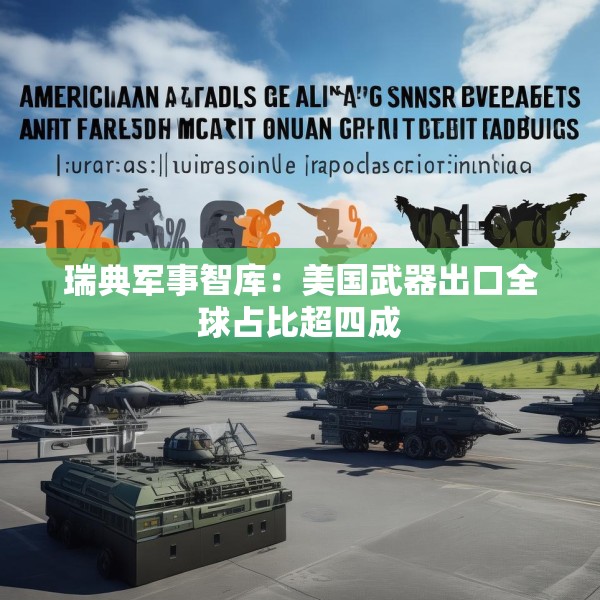 瑞典军事智库：美国武器出口全球占比超四成