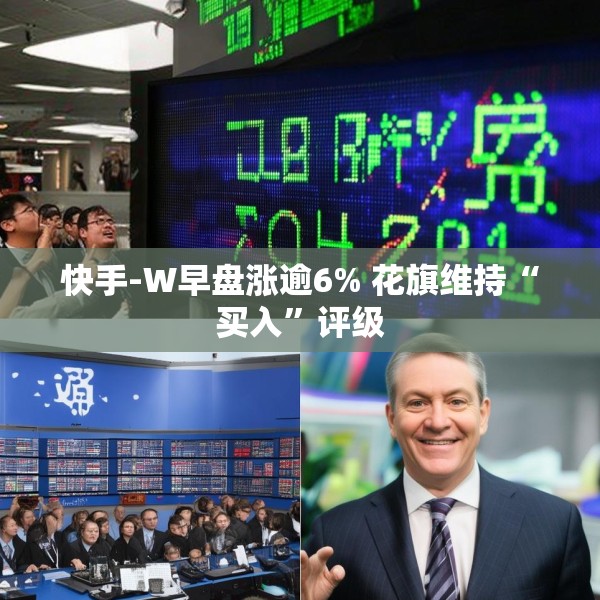 快手-W早盘涨逾6% 花旗维持“买入”评级