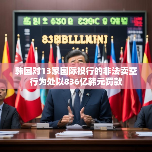 韩国对13家国际投行的非法卖空行为处以836亿韩元罚款