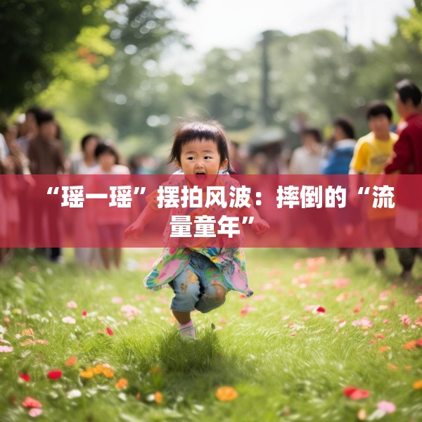 “瑶一瑶”摆拍风波：摔倒的“流量童年”