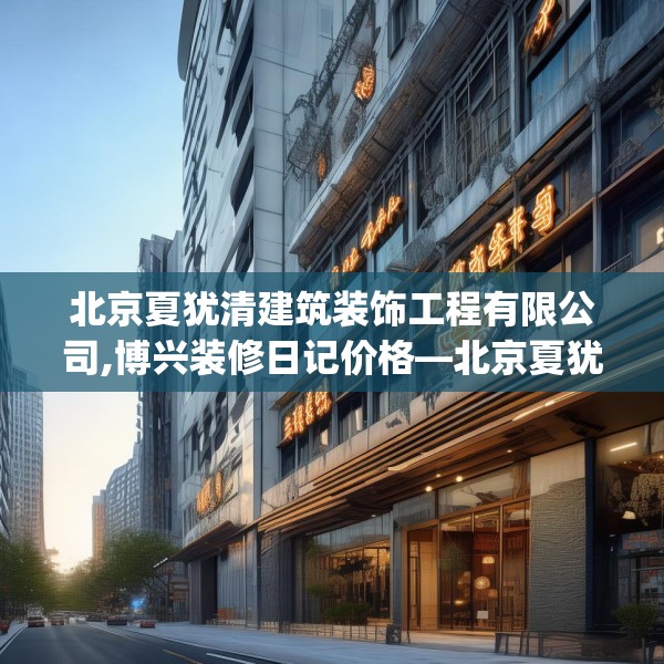 北京夏犹清建筑装饰工程有限公司,博兴装修日记价格—北京夏犹清建筑装饰工程有限公司276.a152b153c156fgy.163dsfds