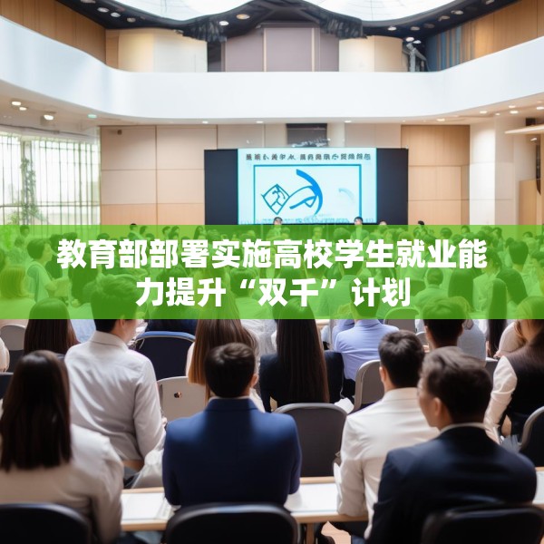 教育部部署实施高校学生就业能力提升“双千”计划