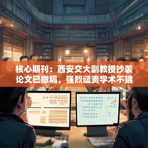 核心期刊：西安交大副教授抄袭论文已撤稿，强烈谴责学术不端
