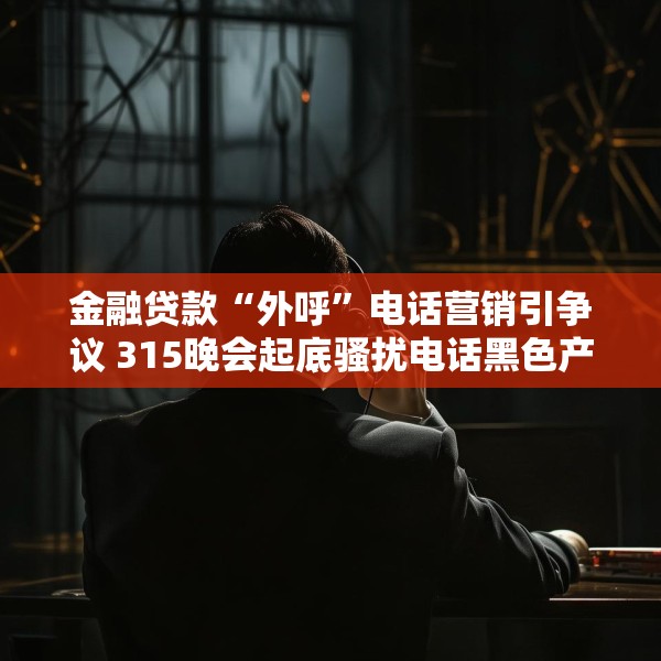 金融贷款“外呼”电话营销引争议 315晚会起底骚扰电话黑色产业链