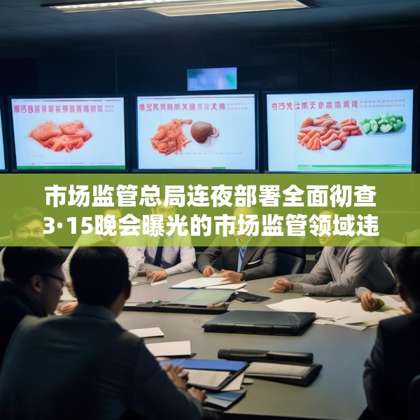 市场监管总局连夜部署全面彻查3·15晚会曝光的市场监管领域违法行为