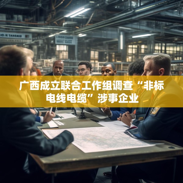 广西成立联合工作组调查“非标电线电缆”涉事企业