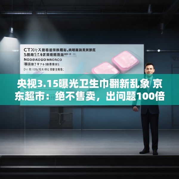 央视3.15曝光卫生巾翻新乱象 京东超市：绝不售卖，出问题100倍赔偿
