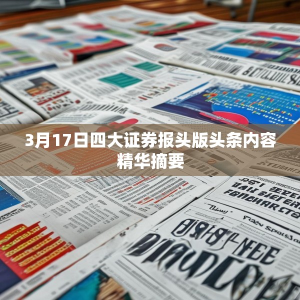 3月17日四大证券报头版头条内容精华摘要