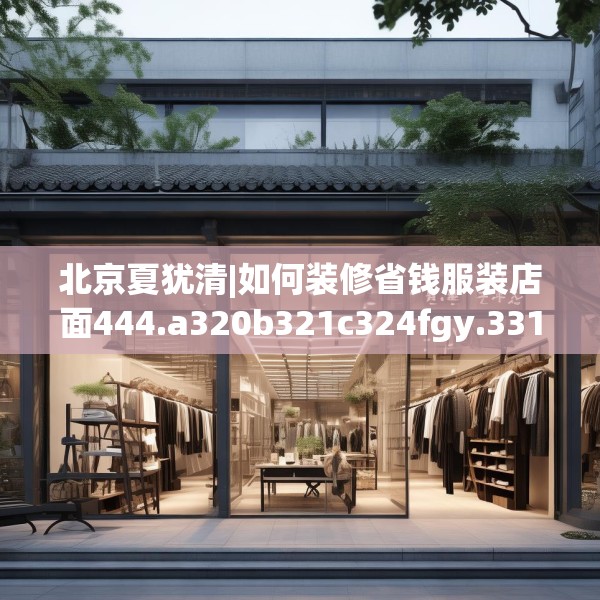 北京夏犹清|如何装修省钱服装店面444.a320b321c324fgy.331lkjl