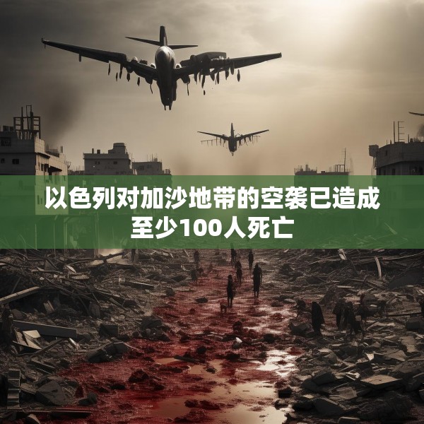 以色列对加沙地带的空袭已造成至少100人死亡