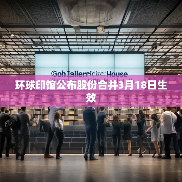 环球印馆公布股份合并3月18日生效