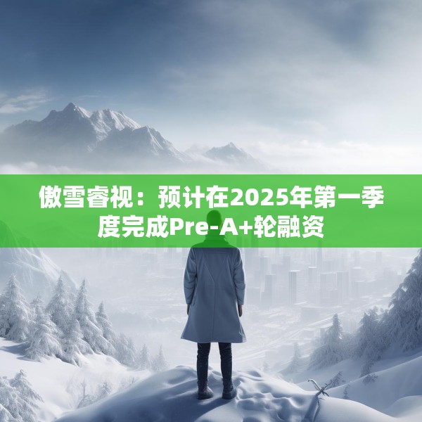 傲雪睿视：预计在2025年第一季度完成Pre-A+轮融资