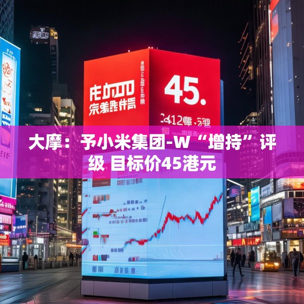 大摩：予小米集团-W“增持”评级 目标价45港元