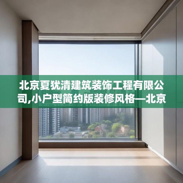 北京夏犹清建筑装饰工程有限公司,小户型简约版装修风格—北京夏犹清建筑装饰工程有限公司282.a158b159c162fgy.169lkjl