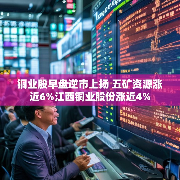 铜业股早盘逆市上扬 五矿资源涨近6%江西铜业股份涨近4%