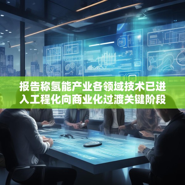 报告称氢能产业各领域技术已进入工程化向商业化过渡关键阶段