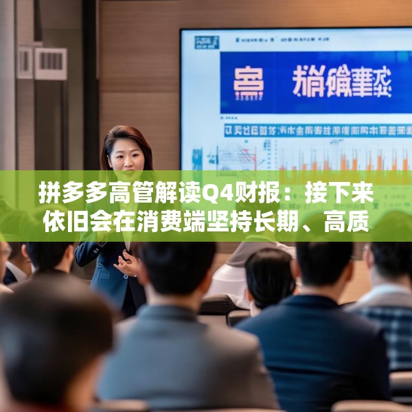 拼多多高管解读Q4财报：接下来依旧会在消费端坚持长期、高质量的投入