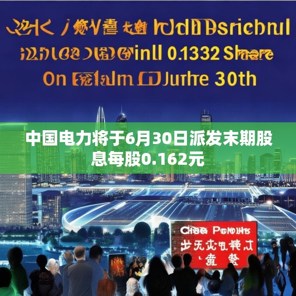 中国电力将于6月30日派发末期股息每股0.162元