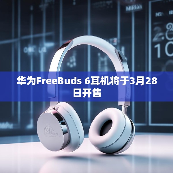 华为FreeBuds 6耳机将于3月28日开售