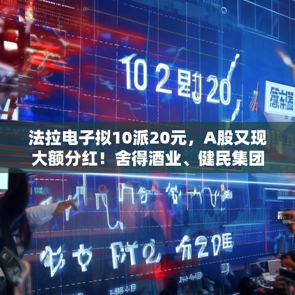 法拉电子拟10派20元，A股又现大额分红！舍得酒业、健民集团、汤臣倍健虽然业绩下滑，但仍然计划分红