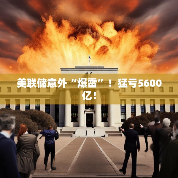 美联储意外“爆雷”！猛亏5600亿！