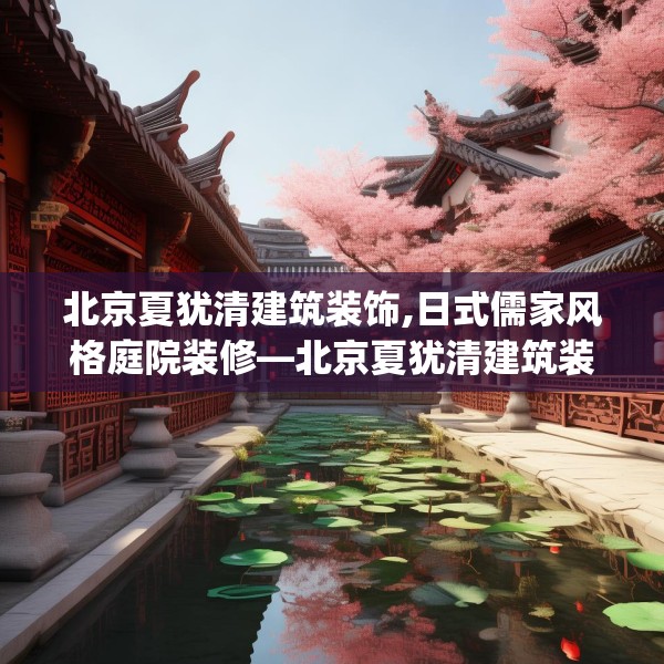 北京夏犹清建筑装饰,日式儒家风格庭院装修—北京夏犹清建筑装饰382.a258b259c262fgy.269htyj