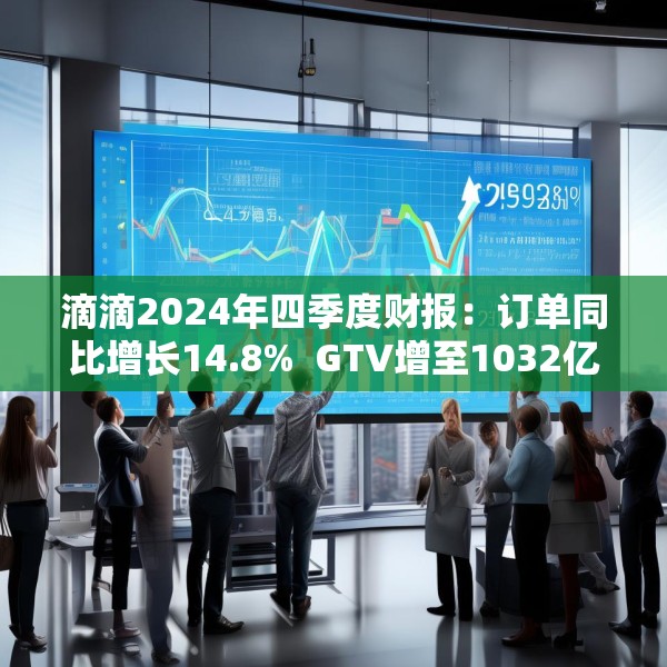 滴滴2024年四季度财报：订单同比增长14.8%  GTV增至1032亿元