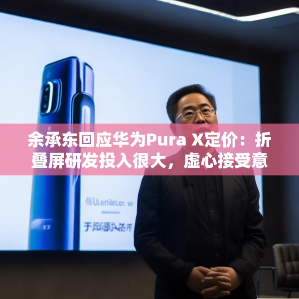 余承东回应华为Pura X定价：折叠屏研发投入很大，虚心接受意见