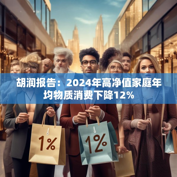 胡润报告：2024年高净值家庭年均物质消费下降12%