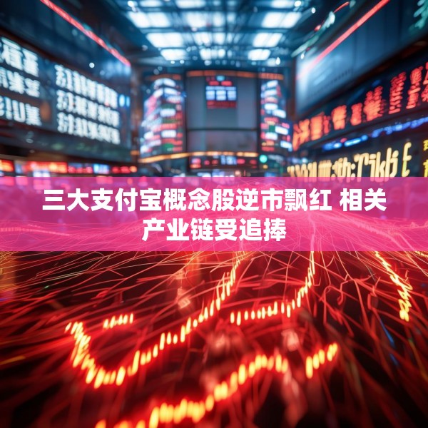 三大支付宝概念股逆市飘红 相关产业链受追捧