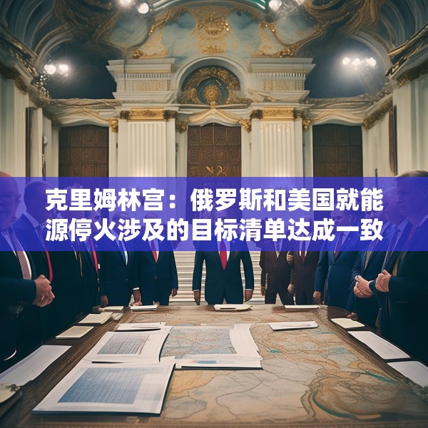 克里姆林宫：俄罗斯和美国就能源停火涉及的目标清单达成一致