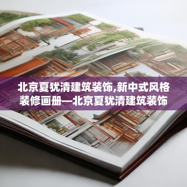 北京夏犹清建筑装饰,新中式风格装修画册—北京夏犹清建筑装饰124.bfhsg
