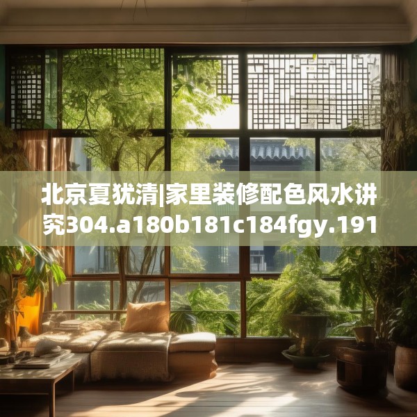 北京夏犹清|家里装修配色风水讲究304.a180b181c184fgy.191dewqe