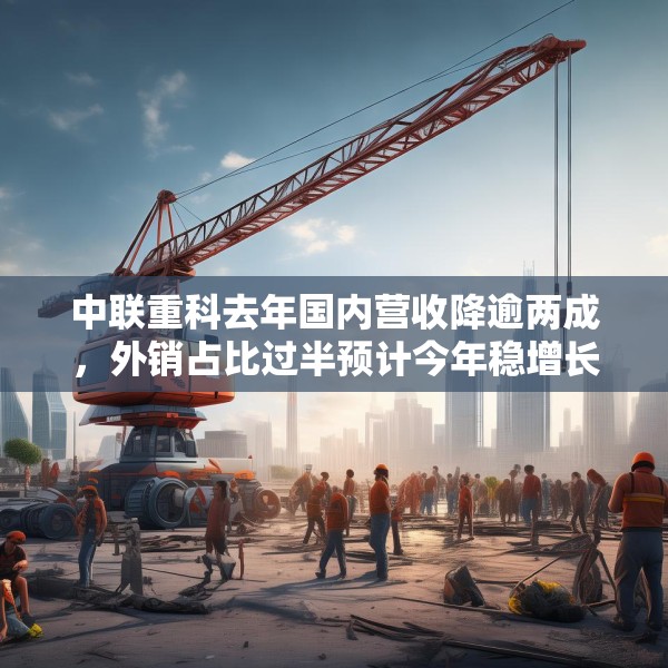 中联重科去年国内营收降逾两成，外销占比过半预计今年稳增长