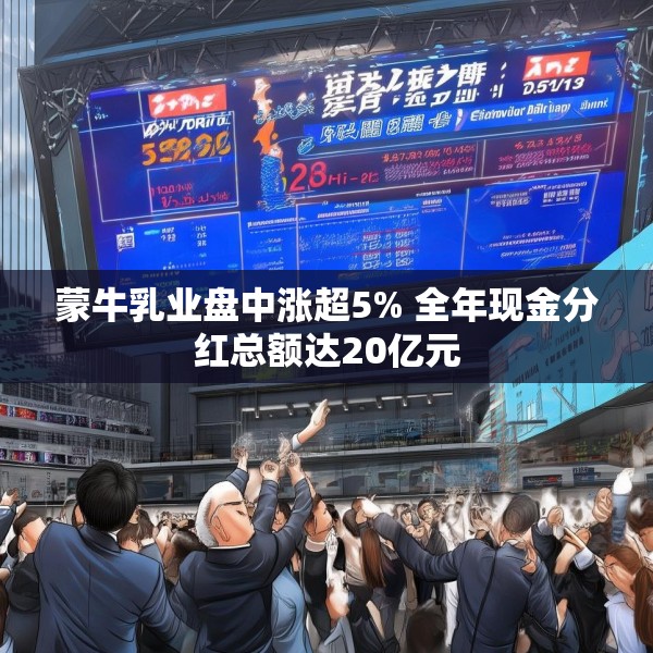 蒙牛乳业盘中涨超5% 全年现金分红总额达20亿元