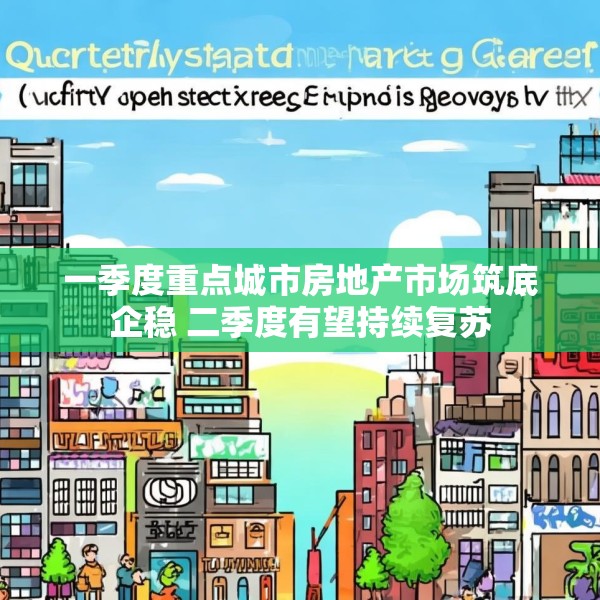 一季度重点城市房地产市场筑底企稳 二季度有望持续复苏