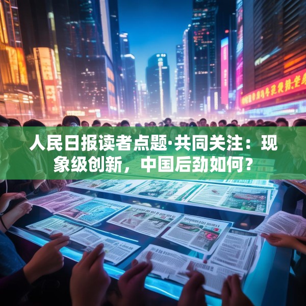 人民日报读者点题·共同关注：现象级创新，中国后劲如何？