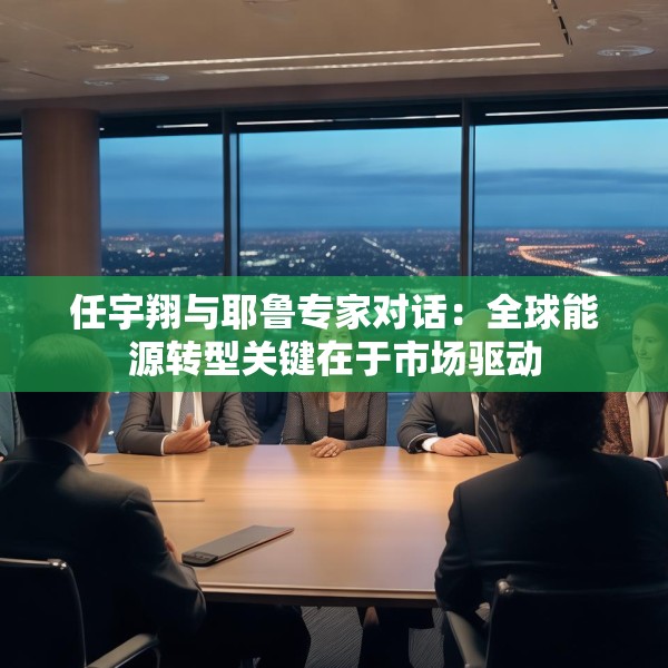任宇翔与耶鲁专家对话：全球能源转型关键在于市场驱动