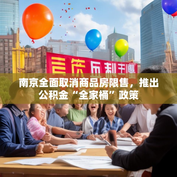 南京全面取消商品房限售，推出公积金“全家桶”政策