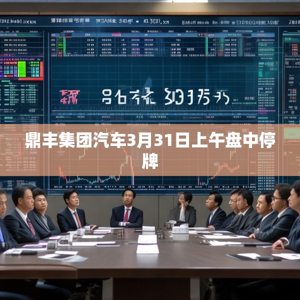 鼎丰集团汽车3月31日上午盘中停牌