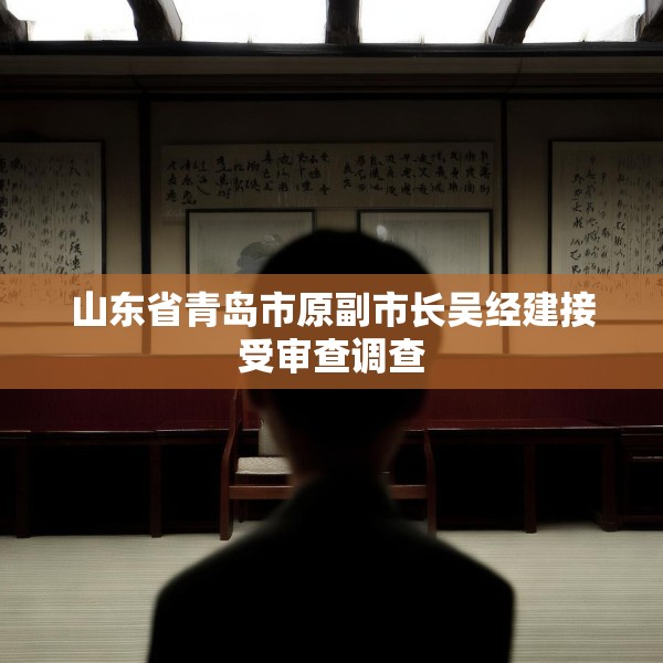 山东省青岛市原副市长吴经建接受审查调查