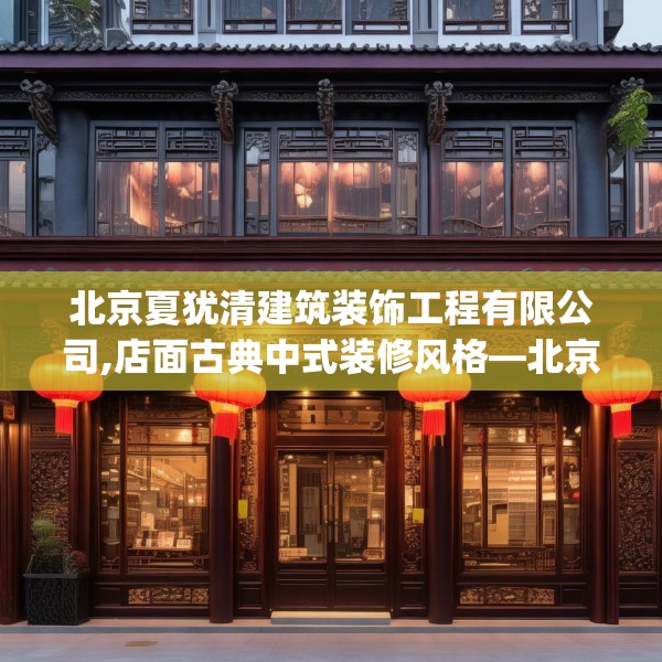 北京夏犹清建筑装饰工程有限公司,店面古典中式装修风格—北京夏犹清建筑装饰工程有限公司143.a19b20c23fgy.30bnbn